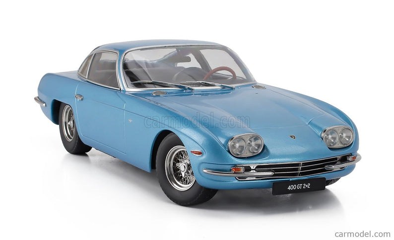 Lamborghini 400 GT 2+2 1965 1:18 KK Scale svetlomodrá metalická