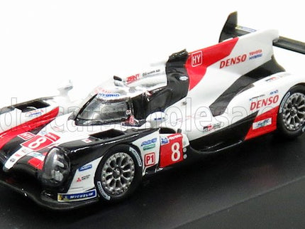 TOYOTA | TS050 HYBRID TEAM TOYOTA GAZOO RACING N 8 WINNER 24h LE MANS 2019 SEBASTIEN BUEMI - KAZUKI NAKAJIMA - FERNANDO ALONSO | WHITE RED BLACK