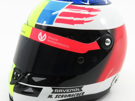 Schuberth Helmet F1 Helma Mild Seven Benetton B194 Ford N°5 Demonstration Run Belgium Spa GP 2017 Mick Schumacher 1:2 Mini Helmet rôzne farby