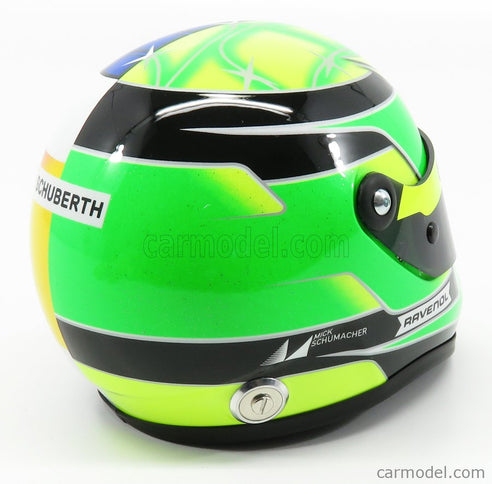 Schuberth Helmet F1 Helma Mild Seven Benetton B194 Ford N°5 Demonstration Run Belgium Spa GP 2017 Mick Schumacher 1:2 Mini Helmet rôzne farby