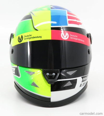 Schuberth Helmet F1 Helma Mild Seven Benetton B194 Ford N°5 Demonstration Run Belgium Spa GP 2017 Mick Schumacher 1:2 Mini Helmet rôzne farby