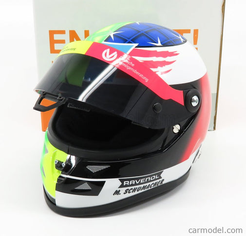 Schuberth Helmet F1 Helma Mild Seven Benetton B194 Ford N°5 Demonstration Run Belgium Spa GP 2017 Mick Schumacher 1:2 Mini Helmet rôzne farby