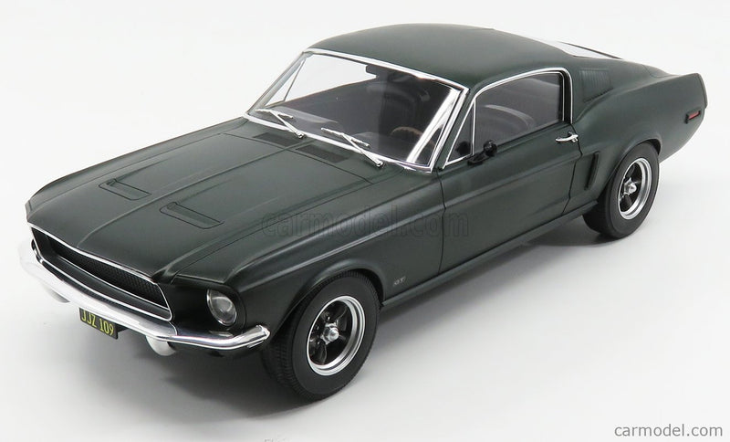 Ford Mustang Fastback Coupe 1968 1:12 Norev saténová zelená metalická
