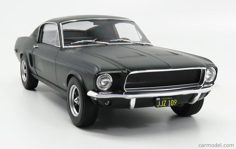 Ford Mustang Fastback Coupe 1968 1:12 Norev saténová zelená metalická