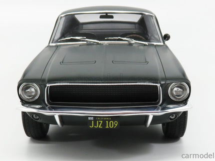 Ford Mustang Fastback Coupe 1968 1:12 Norev saténová zelená metalická