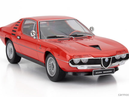 ALFA ROMEO Montreal 1970 - Black Interior 1:18 KK Scale Alfa červená