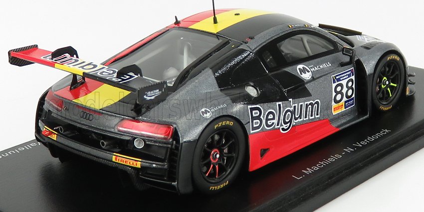 AUDI | R8 LMS TEAM BELGIUM N 88 FIA MOTORSPORT GAMES GT CUP VALLELUNGA 2019 L.MACHIELS - N.VERDONCK | BLACK RED YELLOW