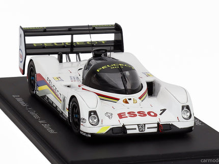 Peugeot 905 EVO1bis SA35 3.5L V10 Team Peugeot Talbot Sport N°1 Víťaz 24h Le Mans 1992 Derek Warwick - Yannik Dalmas - Mark Blundell 1:43 Spark Model biela