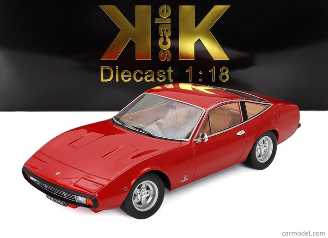 Ferrari 365 GTC4 Coupe 1971 1:18 KK Scale červená