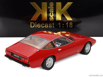 Ferrari 365 GTC4 Coupe 1971 1:18 KK Scale červená