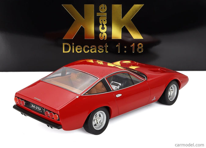 Ferrari 365 GTC4 Coupe 1971 1:18 KK Scale červená