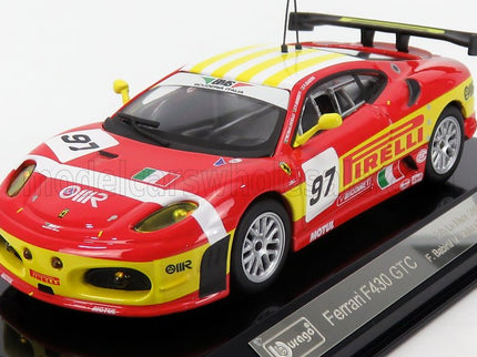 FERRARI | F430GT 4.0L V8 TEAM BMS SCUDERIA ITALIA N 97 2nd LMGT2 CLASS 24h LE MANS 2008 MATTEO MALUCELLI - PAOLO RUBERTI - FABIO BABINI | RED YELLOW