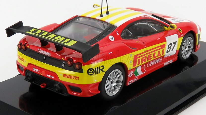 FERRARI | F430GT 4.0L V8 TEAM BMS SCUDERIA ITALIA N 97 2nd LMGT2 CLASS 24h LE MANS 2008 MATTEO MALUCELLI - PAOLO RUBERTI - FABIO BABINI | RED YELLOW