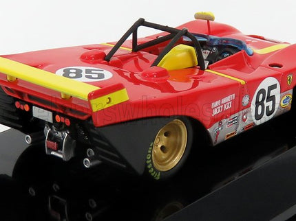FERRARI | 312PB N 85 WINNER 6h WATKINS GLEN 1972 J.ICKX - M.ANDRETTI | RED YELLOW