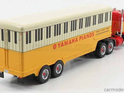 International DCOF-405 Nákladiak 3-ASSI Yamaha Pianos 1959 1:43 IXO Models červená žltá biela