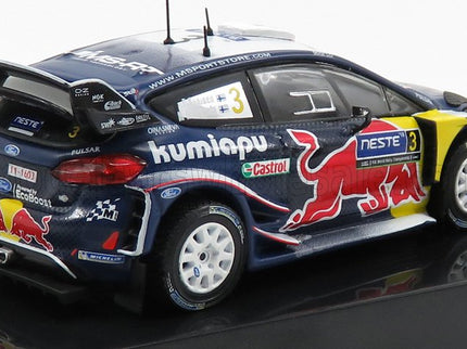 FORD ENGLAND | FIESTA WRC RED BULL N 3 RALLY FINLAND 2018 T.SUNINEN - M.MARKKULA | BLUE WHITE YELLOW RED
