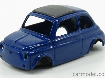 Fiat Model-Kit 500F Tetto Chiuso 1965 1:43 Brumm modrá