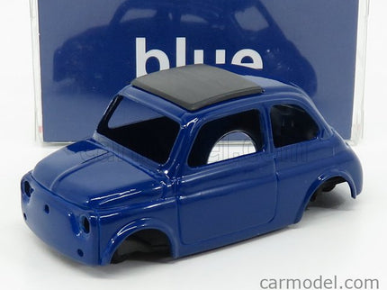 Fiat Model-Kit 500F Tetto Chiuso 1965 1:43 Brumm modrá