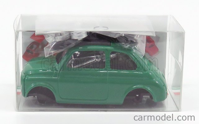 Fiat Model-Kit 500F Tetto Chiuso 1965 1:43 Brumm zelená