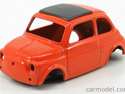 Fiat Model-Kit 500F Tetto Chiuso 1965 1:43 Brumm oranžová