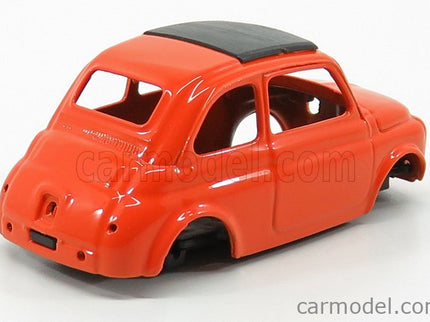 Fiat Model-Kit 500F Tetto Chiuso 1965 1:43 Brumm oranžová