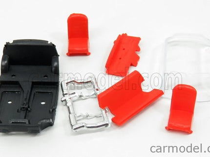 Fiat Model-Kit 500F Tetto Chiuso 1965 1:43 Brumm oranžová
