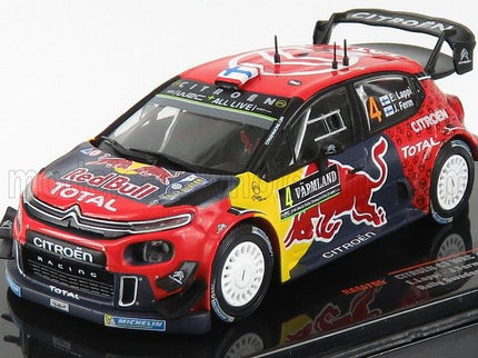 CITROEN | C3 WRC TEAM RED BULL N 4 RALLY SWEDEN 2019 E.LAPPI - J.FERM | RED YELLOW GREY
