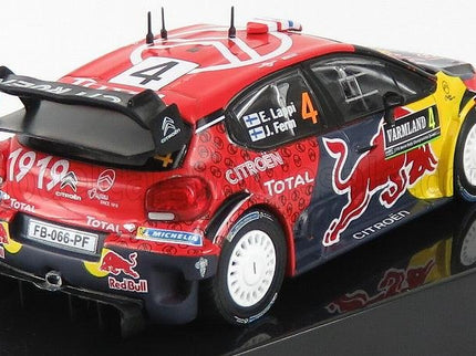 CITROEN | C3 WRC TEAM RED BULL N 4 RALLY SWEDEN 2019 E.LAPPI - J.FERM | RED YELLOW GREY