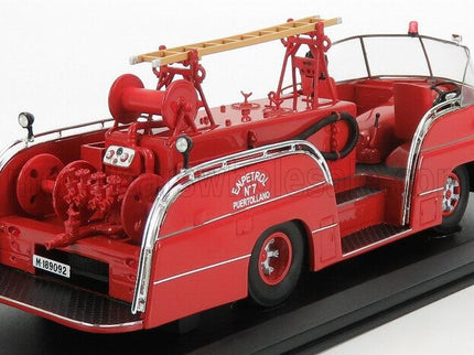 PEGASO | 140 DCI MOFLETES SCALE TRUCK FIRE ENGINE SPAIN 1959 | RED