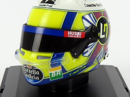 Bell Helmet F1 Helma MCL34 Team Mclaren Sezóna 2019 Lando Norris 1:5 Spark Model žltá modrá