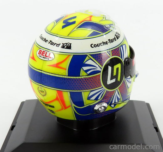 Bell Helmet F1 Helma MCL34 Team Mclaren Sezóna 2019 Lando Norris 1:5 Spark Model žltá modrá