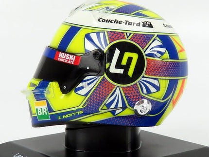 Bell Helmet F1 Helma MCL34 Team Mclaren Sezóna 2019 Lando Norris 1:5 Spark Model žltá modrá