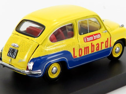FIAT | 600 BRODO LOMBARDI 1960 | YELLOW BLUE