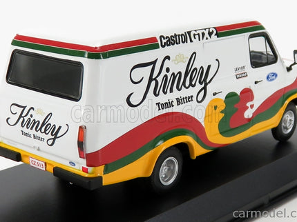 Ford Transit Mkii Van Kinley Team Belgium 1978 1:43 IXO Models biela červená zelená žltá