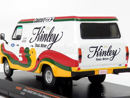 Ford Transit Mkii Van Kinley Team Belgium 1978 1:43 IXO Models biela červená zelená žltá