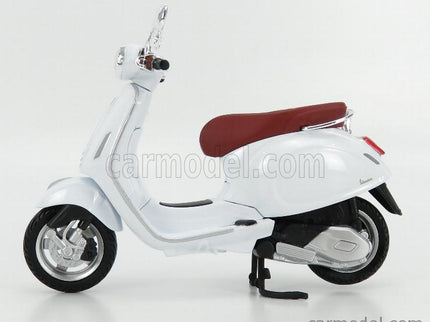 Piaggio Vespa 150 Primavera 2018 1:12 Maisto biela