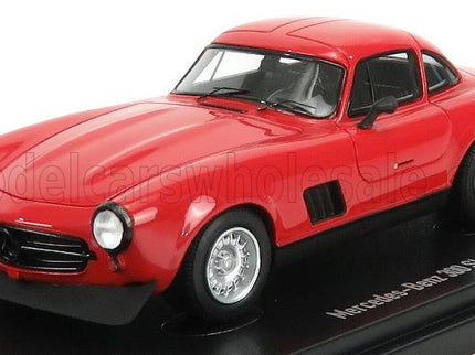 MERCEDES BENZ | 300SL COUPE GULLWING AMG (W198) FLICK 1974 | RED BLACK