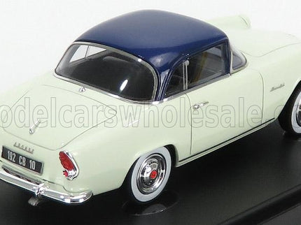 SIMCA | ARONDE PLEIN CIEL FRANCE 1957 | LIGHT GREEN DARK BLUE