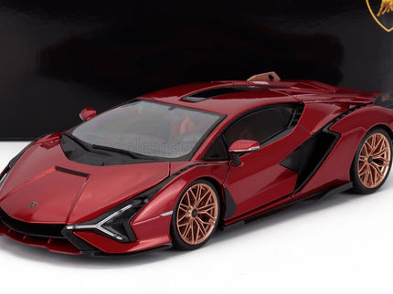 LAMBORGHINI | SIAN FKP 37 HYBRID 2020 | RED MET