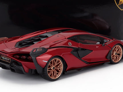 LAMBORGHINI | SIAN FKP 37 HYBRID 2020 | RED MET