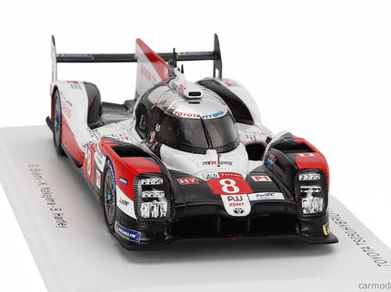 Toyota TS050 2.4L Hybrid Turbo V6 Team Toyota Gazoo Racing N°8 Víťaz 24h Le Mans 2020 S.Buemi - B.Hartley - K.Nakajima 1:43 Spark Model červená biela