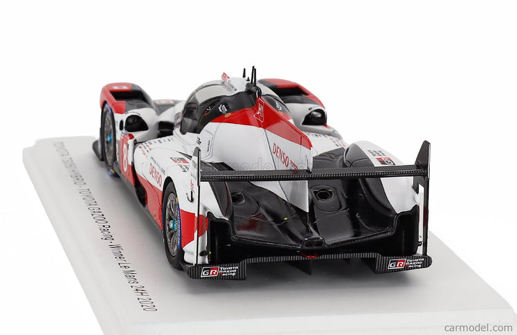 Toyota TS050 2.4L Hybrid Turbo V6 Team Toyota Gazoo Racing N°8 Víťaz 24h Le Mans 2020 S.Buemi - B.Hartley - K.Nakajima 1:43 Spark Model červená biela