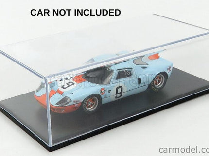 Vetrina Display Box Lungh.Lenght Cm 14 X Largh.Width Cm 7.1 X Alt.Height Cm 4.5 (altezza Interna Interior Height Cm 3.7) 1:43 Spark Model Plastic Display