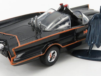 BATMAN | BATMOBILE 1966 - CLASSIC TV SERIES WITH BATMAN FIGURE | BLACK RED