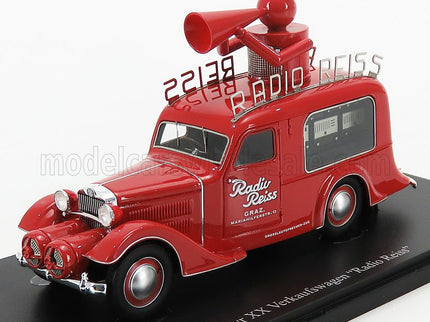 STEYR | XX VERSUCHSWAGEN - RADIO REISS - AUSTRIA 1929 | RED