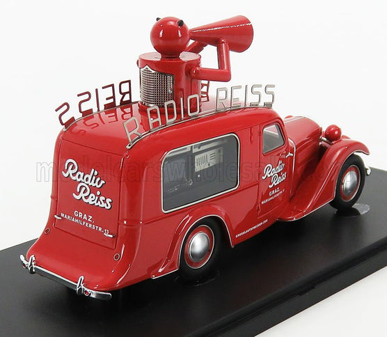 STEYR | XX VERSUCHSWAGEN - RADIO REISS - AUSTRIA 1929 | RED