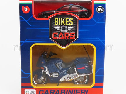 ALFA ROMEO | GIULIA CARABINIERI 2015 + SCALE 1/18 R1100RT CARABINIERI 2001 | BLUE