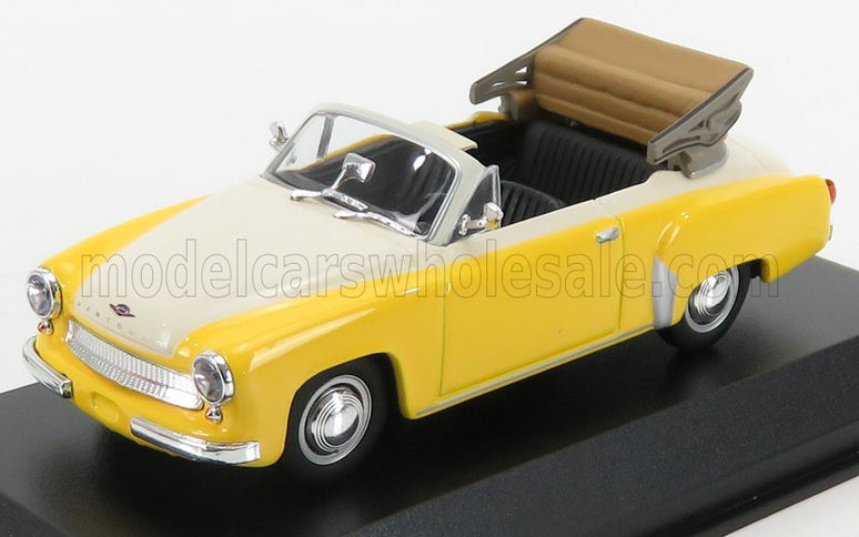 WARTBURG | A311 CABRIOLET 1958 | YELLOW WHITE