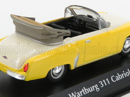 WARTBURG | A311 CABRIOLET 1958 | YELLOW WHITE