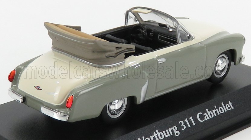 WARTBURG | A311 CABRIOLET 1958 | GREY WHITE